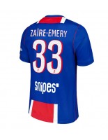 Paris Saint-Germain Warren Zaire-Emery #33 Domácí Dres 2026-27 Krátký Rukáv